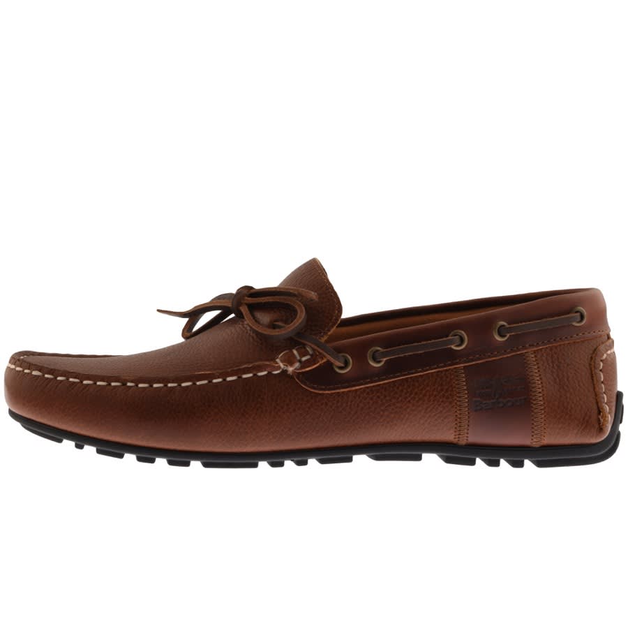Alternative Image for ProductBarbour Leather Clark Shoes Brown1